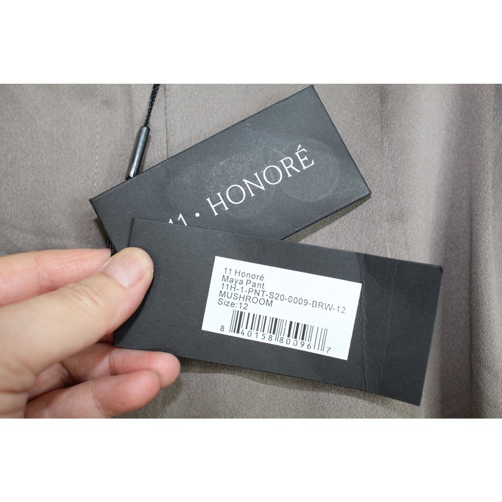 Nwt 11 Honore Maya Pant In Mushroom Size 12 — image 7 of 8